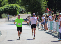 Halbmarathon-Ziel